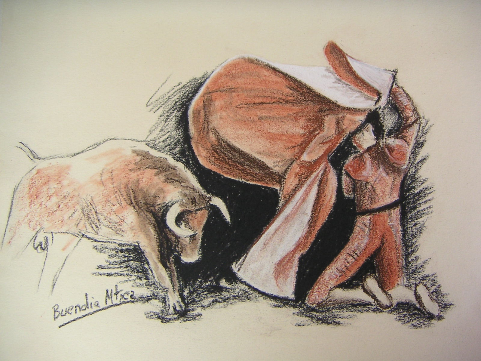 DIBUJO TORERO dibujo torero: